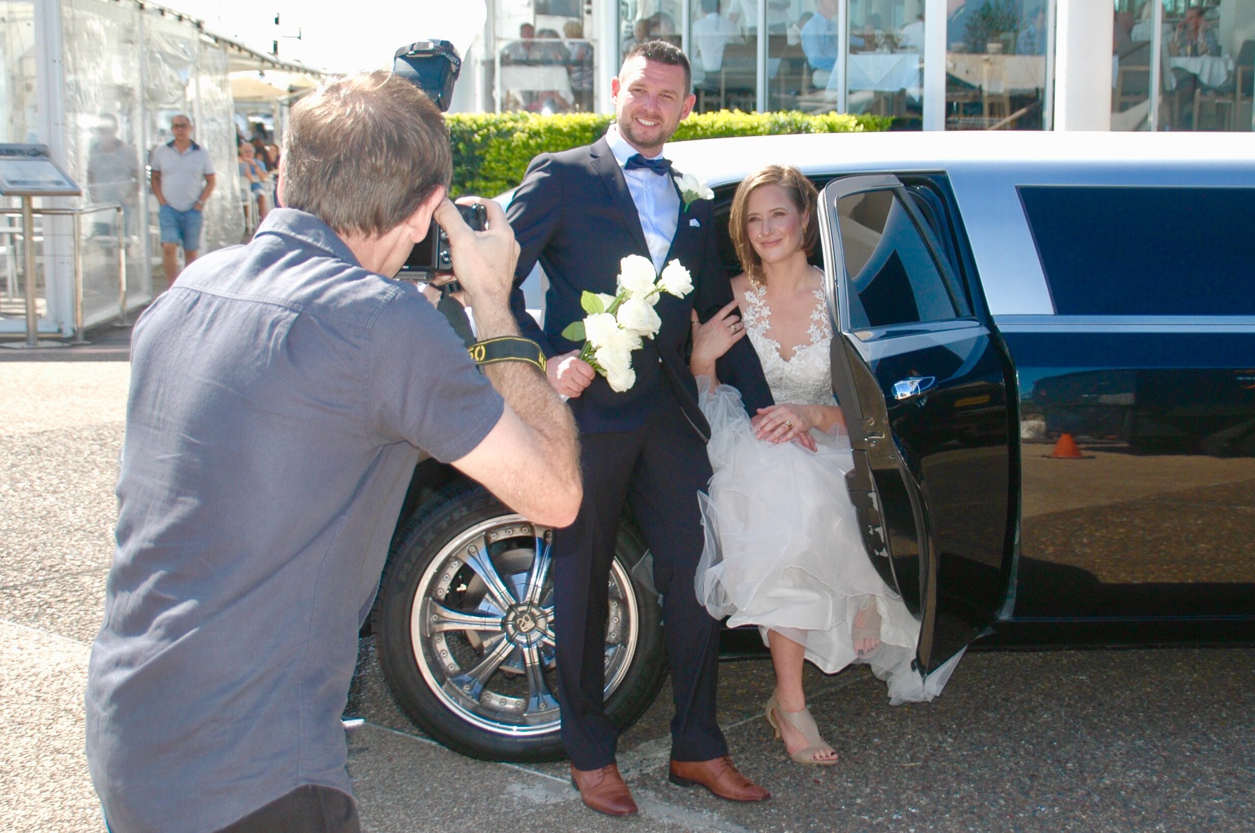 professional wedding photographer Gold coast cruises deluxe wedding package