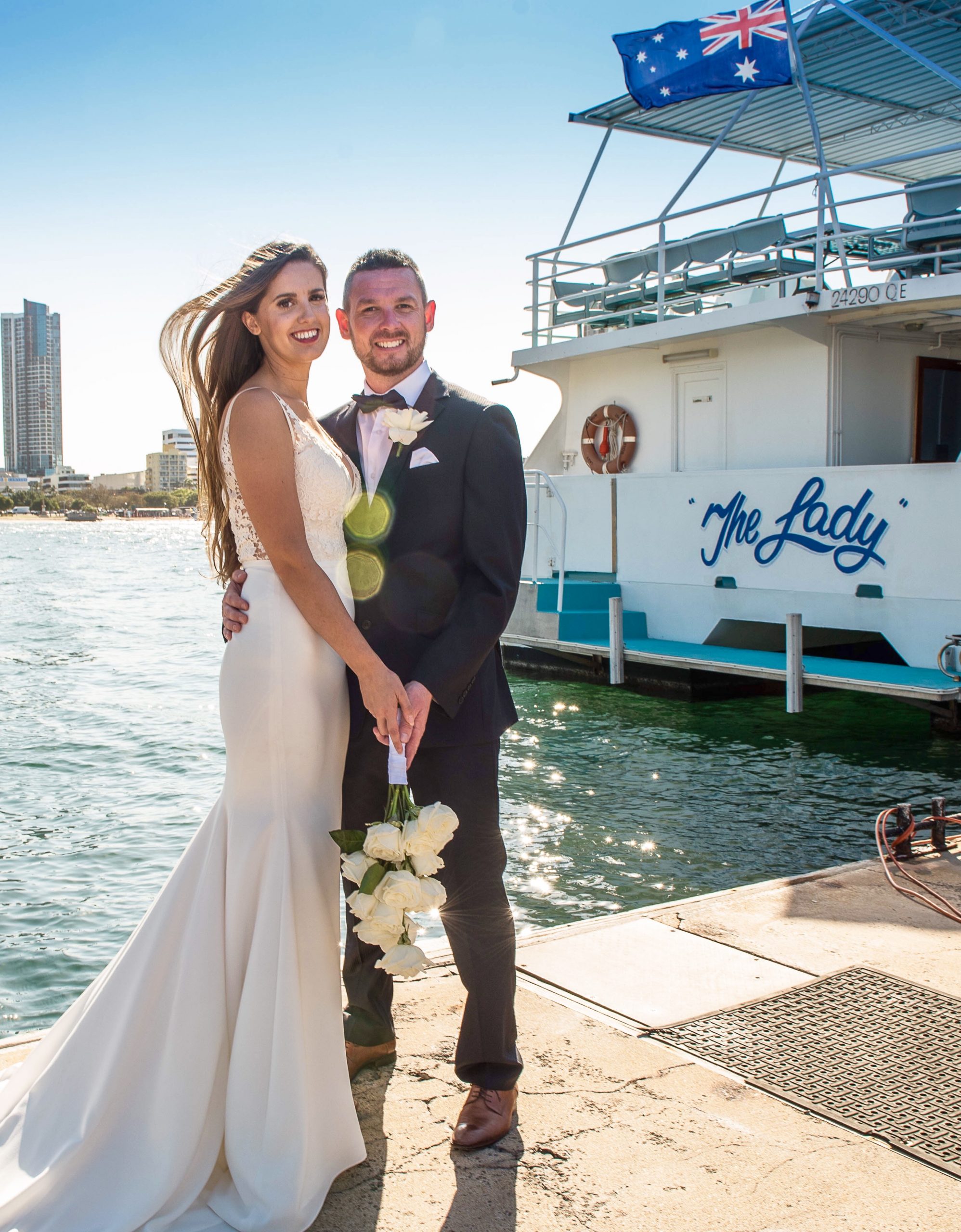 deluxe wedding cruise gold coast coast