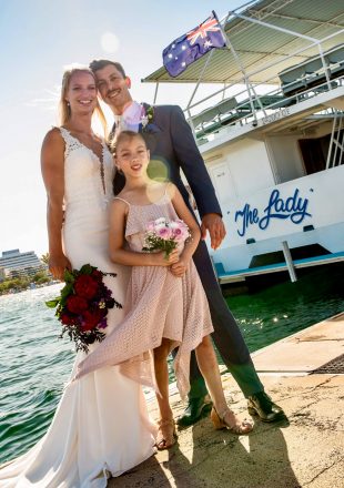 Gold Coast cruises pop-up wedding package